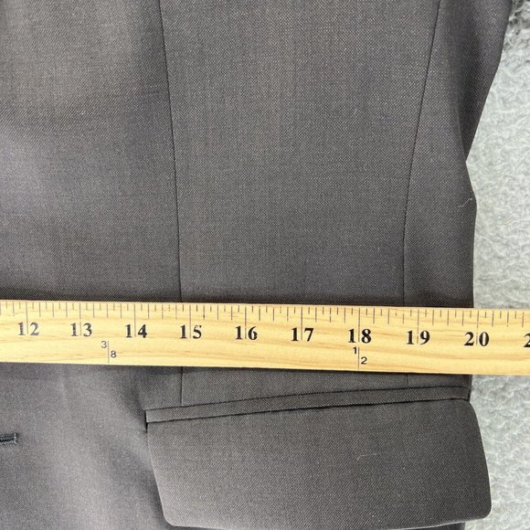 JOHN VARVATOS Mens‎ 40R 2-Button Brown Sports Coat Single Needle Premium Tailor - Picture 6 of 12